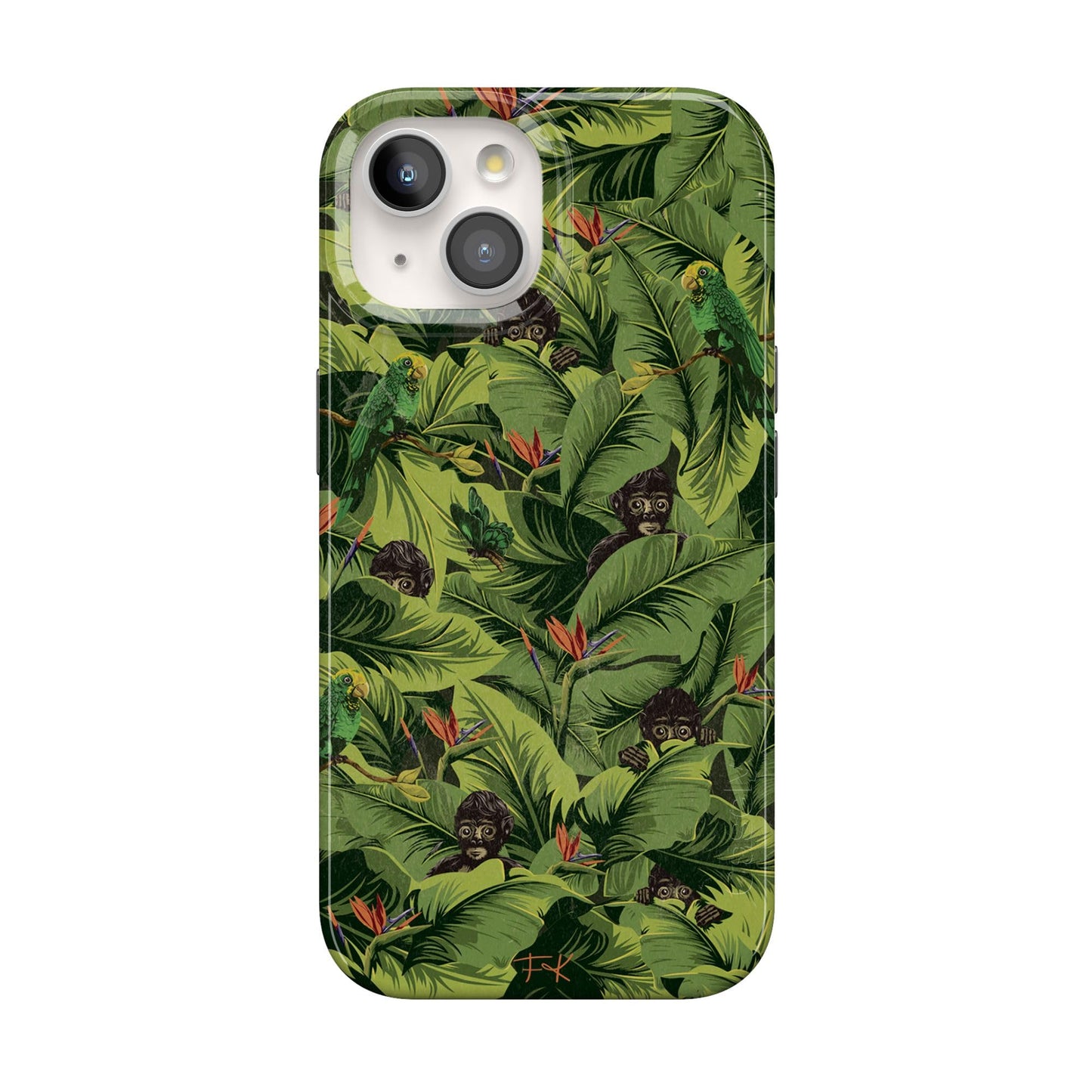 Casely iPhone 15 Case | Hanging Around | Potted Plants Floral | Compatible with MagSafe | Classic Ultra Thin Design