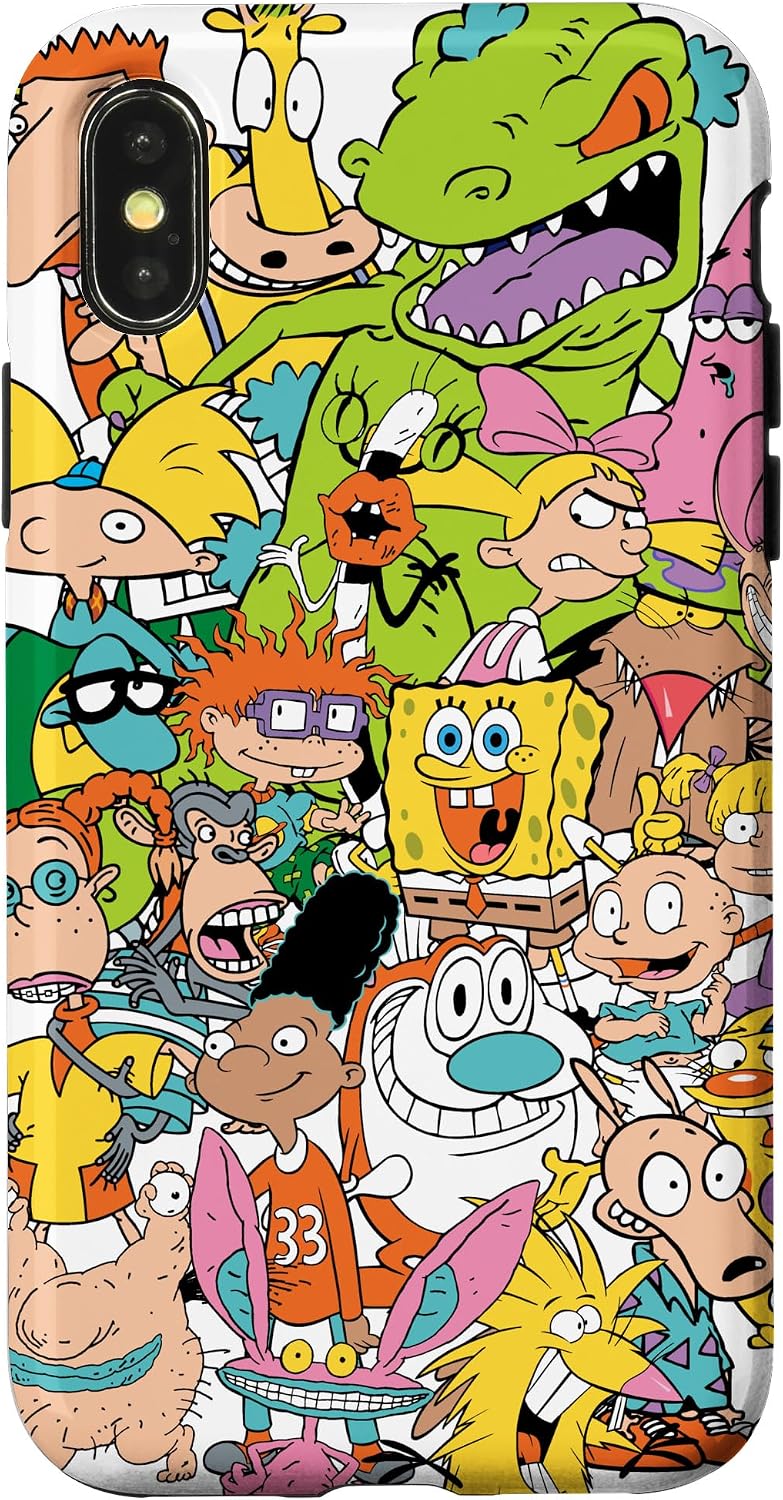 Nickelodeon Complete Nick 90s Throwback Character Case for iPhone 17 Pro Max