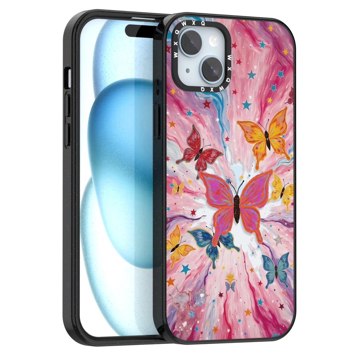 for iPhone 16 pro max Graffiti of Cartoon Animal Clear Phone Case | TPU+PC Premium Painted Anti-Drop Phone Case Superior Shock Absorption Military-Grade Drop Protection cover