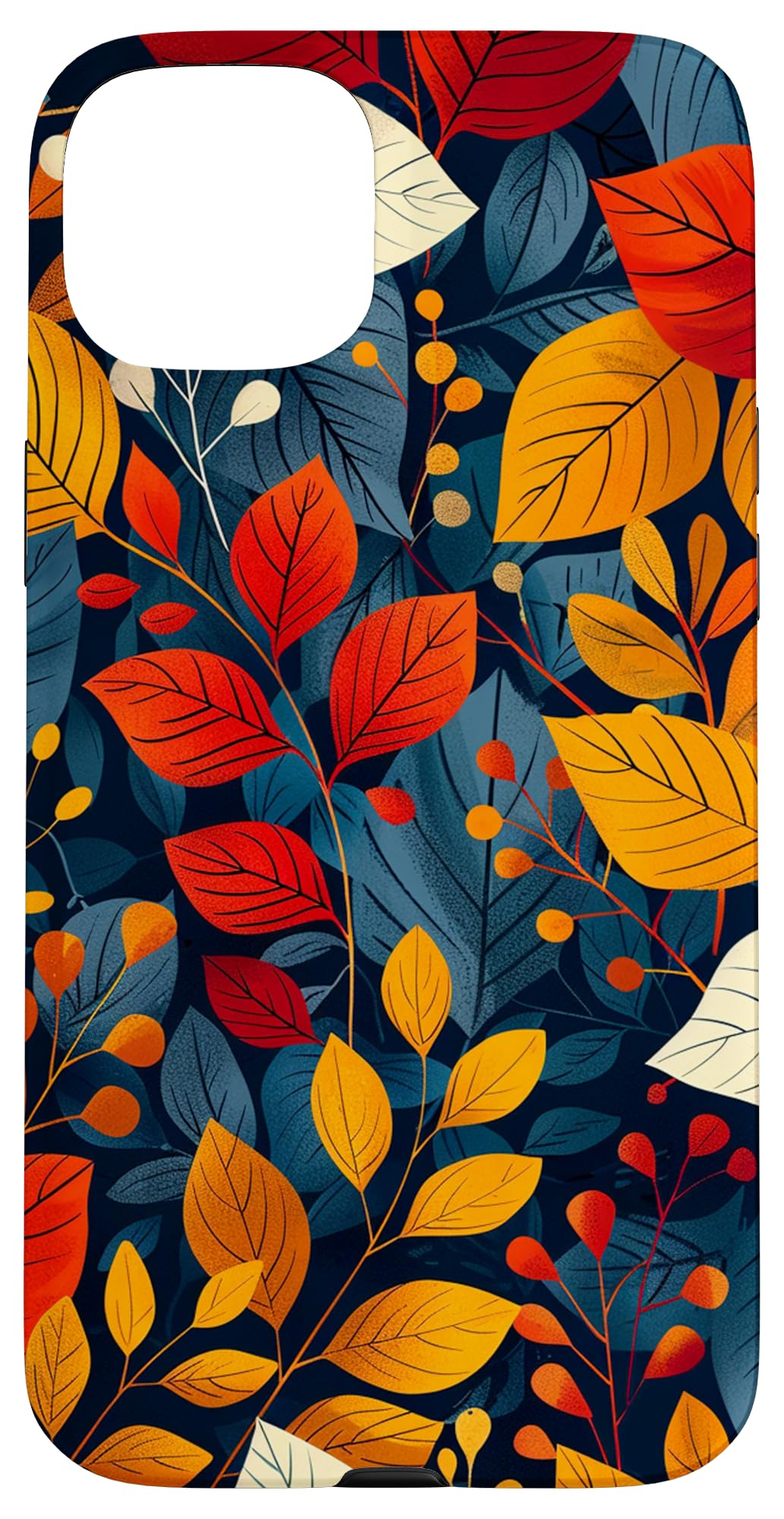 Leaves Pattern Plants Case for iPhone 16 Pro Max