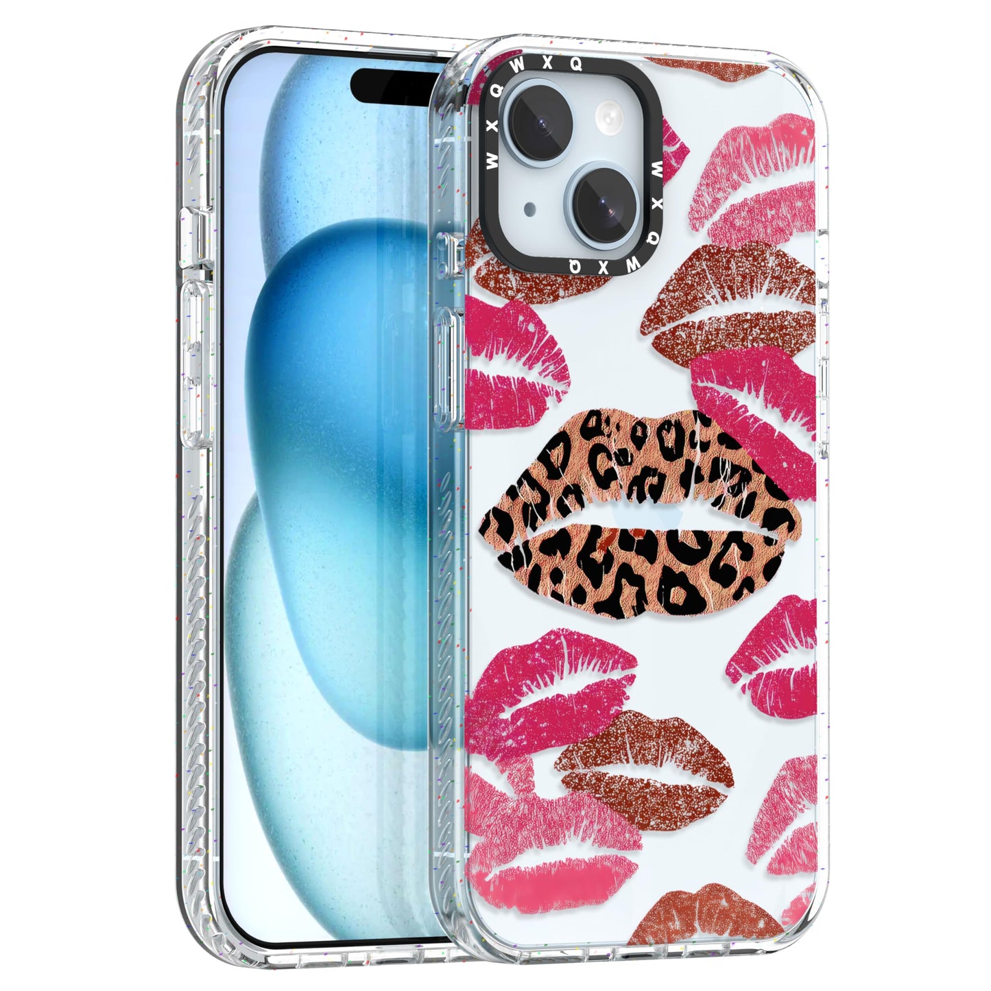 for iPhone 16 pro max Graffiti of Cartoon Animal Clear Phone Case | TPU+PC Premium Painted Anti-Drop Phone Case Superior Shock Absorption Military-Grade Drop Protection cover