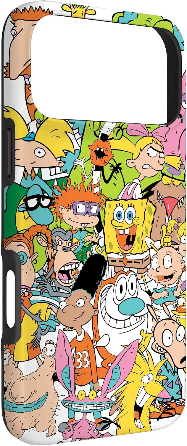 Nickelodeon Complete Nick 90s Throwback Character Case for iPhone 17 Pro Max
