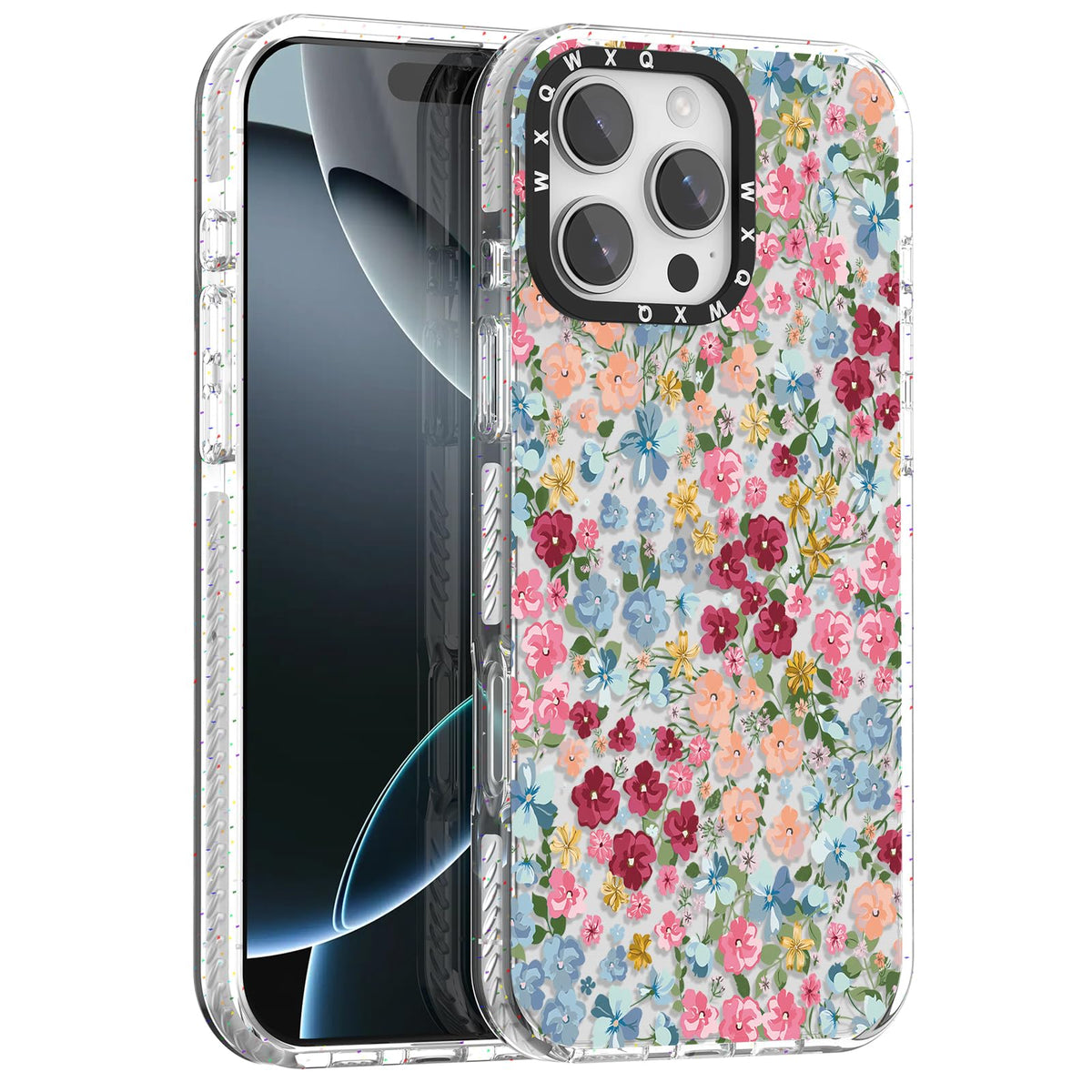 for iPhone 16 pro max Graffiti of Cartoon Animal Clear Phone Case | TPU+PC Premium Painted Anti-Drop Phone Case Superior Shock Absorption Military-Grade Drop Protection cover