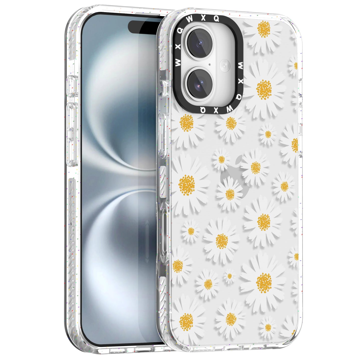 for iPhone 16 pro max Graffiti of Cartoon Animal Clear Phone Case | TPU+PC Premium Painted Anti-Drop Phone Case Superior Shock Absorption Military-Grade Drop Protection cover