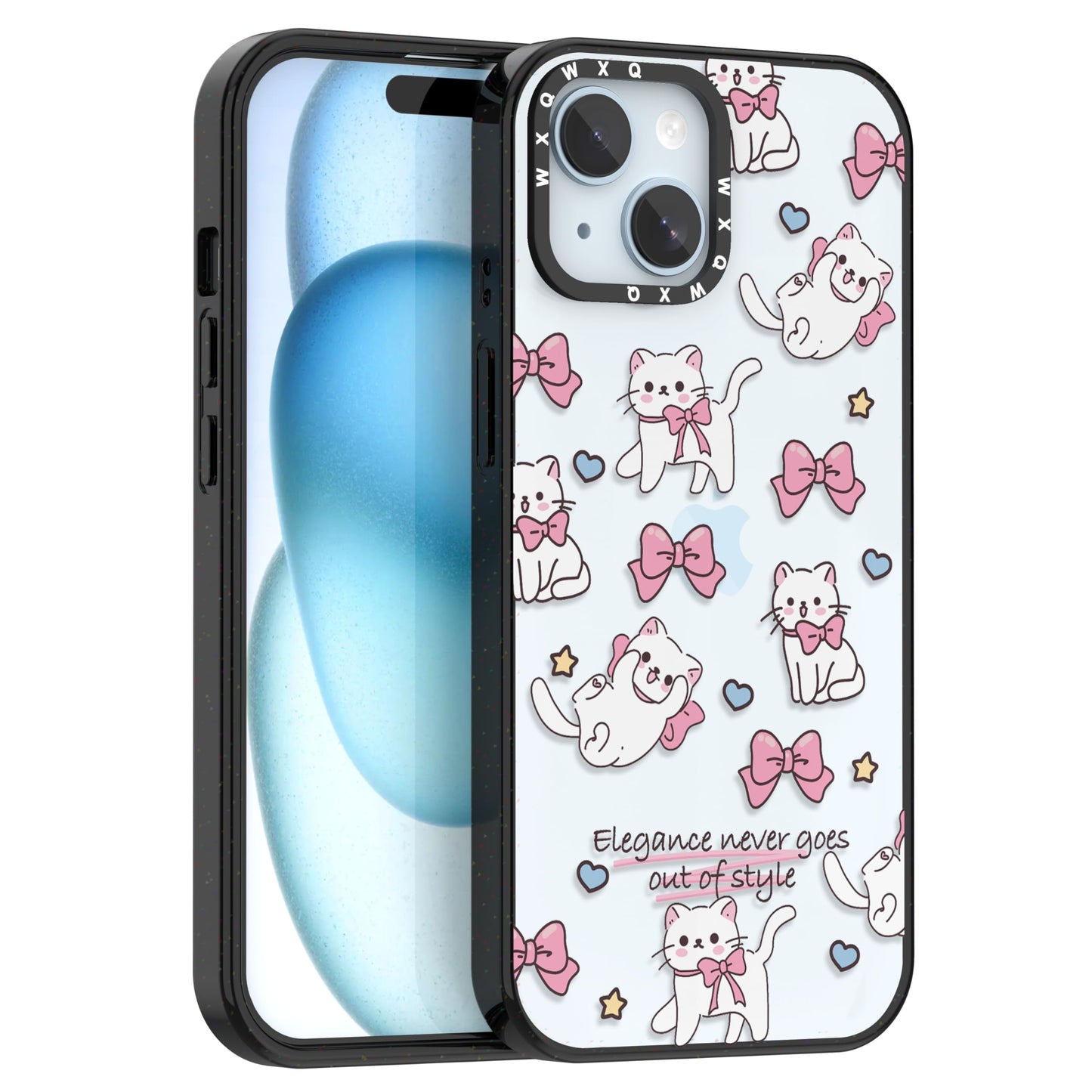 for iPhone 16 pro max Graffiti of Cartoon Animal Clear Phone Case | TPU+PC Premium Painted Anti-Drop Phone Case Superior Shock Absorption Military-Grade Drop Protection cover