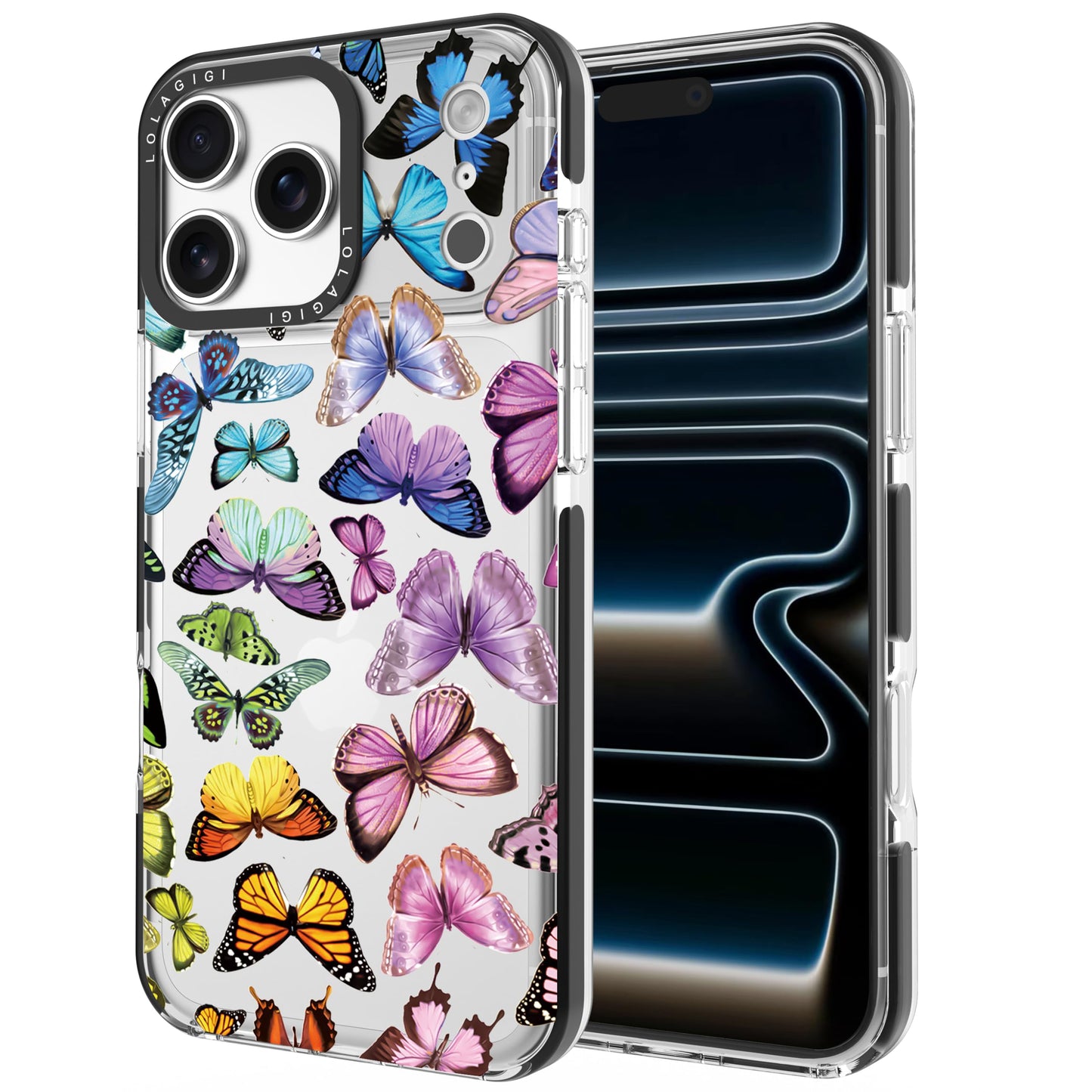 for iPhone 15 Pro Case for Women, Cute Pet Cat Cartoon Art Animal Print Girly Design Kawaii Aesthetic Cartoon Pattern for Girls Teens Soft TPU Phone Case (6.1")