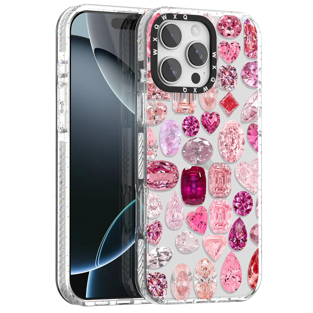 for iPhone 16 pro max Graffiti of Cartoon Animal Clear Phone Case | TPU+PC Premium Painted Anti-Drop Phone Case Superior Shock Absorption Military-Grade Drop Protection cover