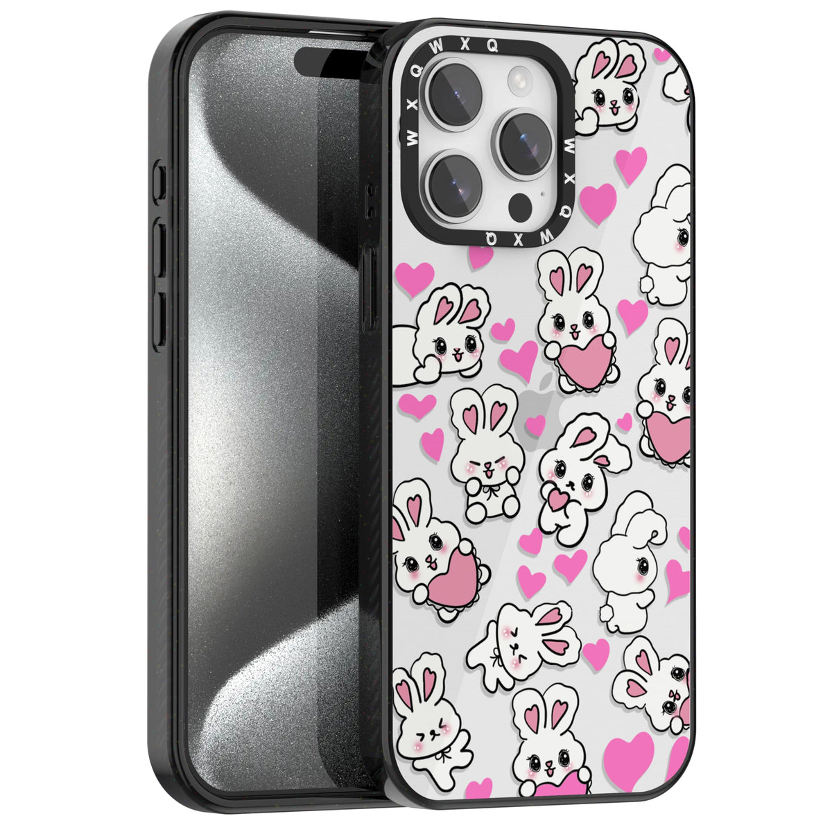 for iPhone 16 pro max Graffiti of Cartoon Animal Clear Phone Case | TPU+PC Premium Painted Anti-Drop Phone Case Superior Shock Absorption Military-Grade Drop Protection cover