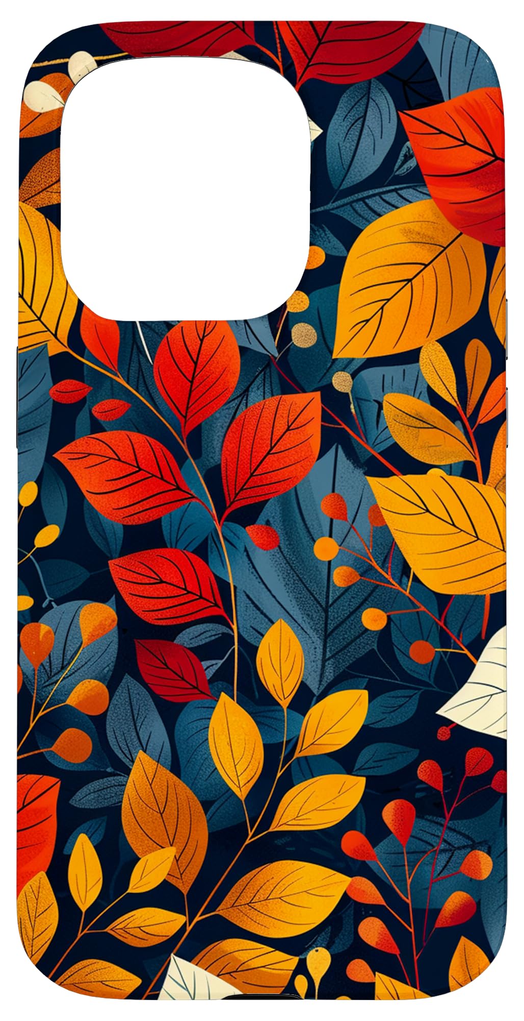 Leaves Pattern Plants Case for iPhone 16 Pro Max