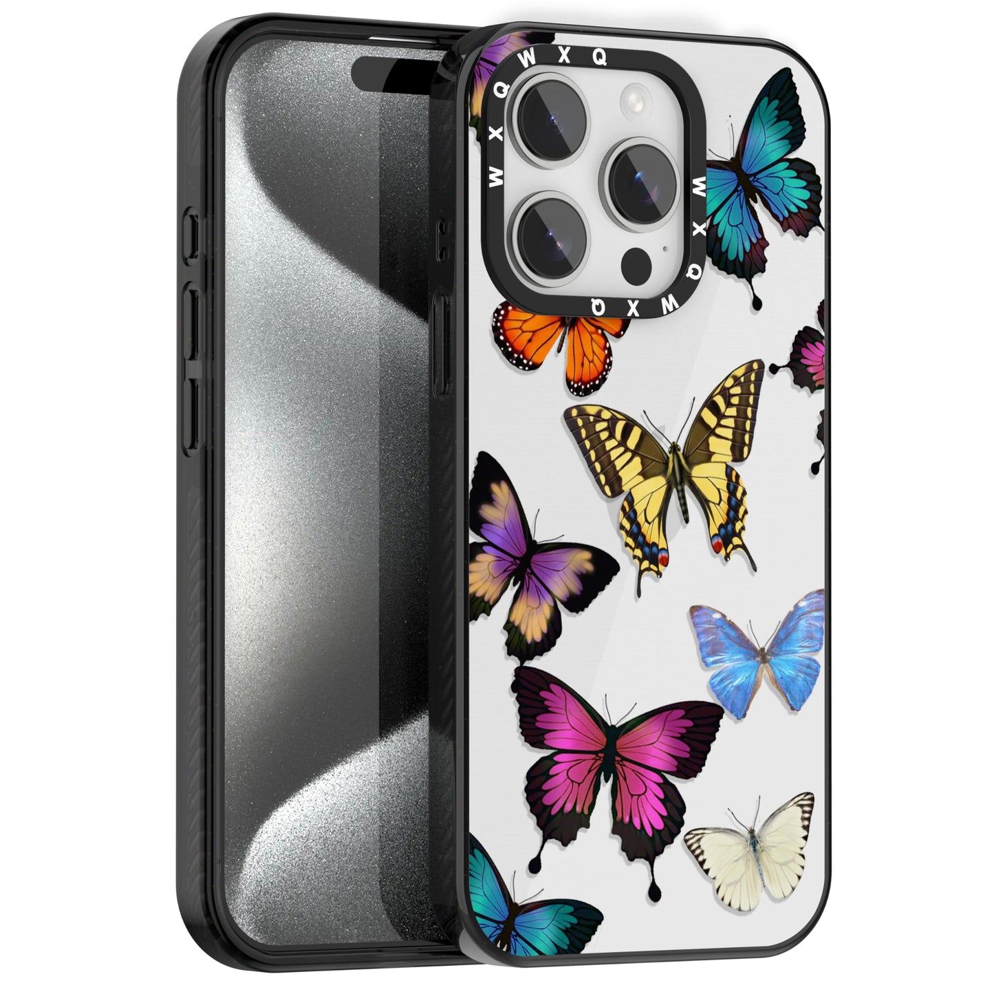 for iPhone 16 pro max Graffiti of Cartoon Animal Clear Phone Case | TPU+PC Premium Painted Anti-Drop Phone Case Superior Shock Absorption Military-Grade Drop Protection cover