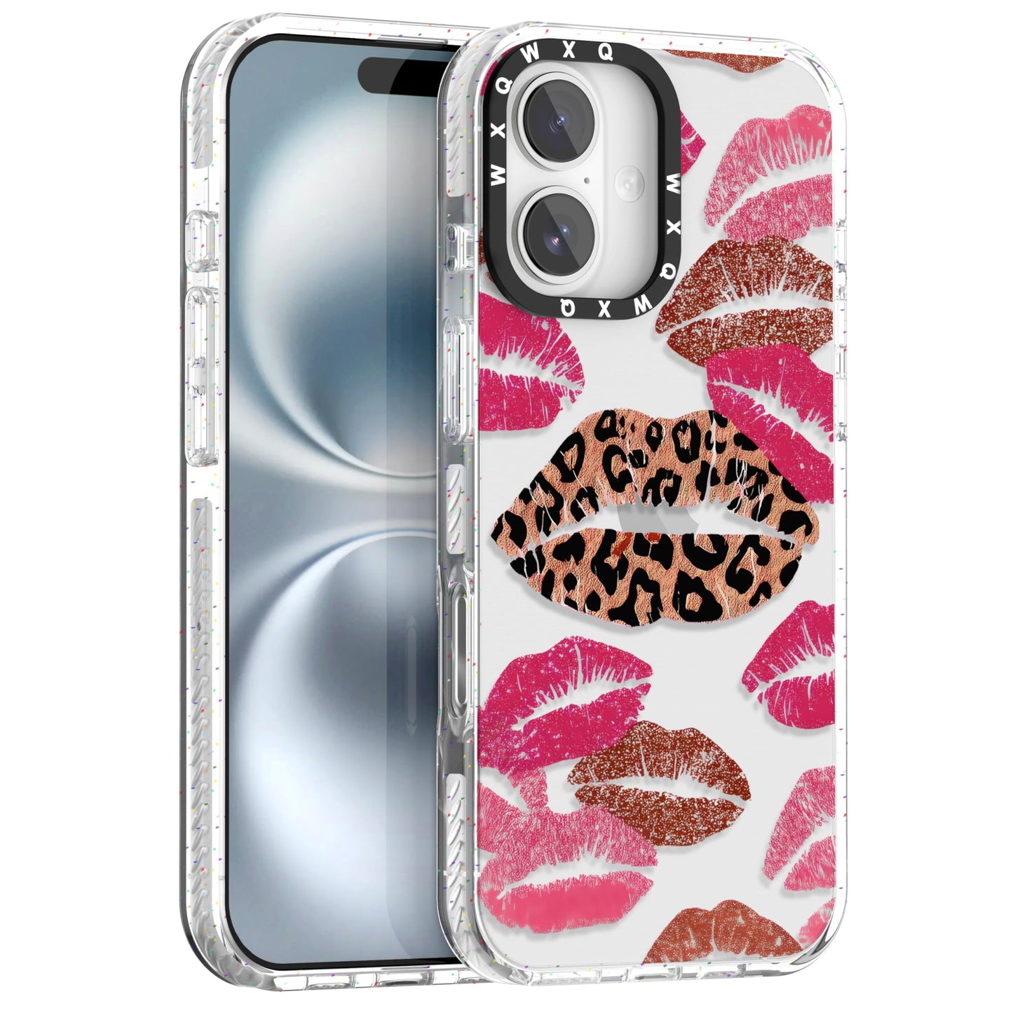 for iPhone 16 pro max Graffiti of Cartoon Animal Clear Phone Case | TPU+PC Premium Painted Anti-Drop Phone Case Superior Shock Absorption Military-Grade Drop Protection cover