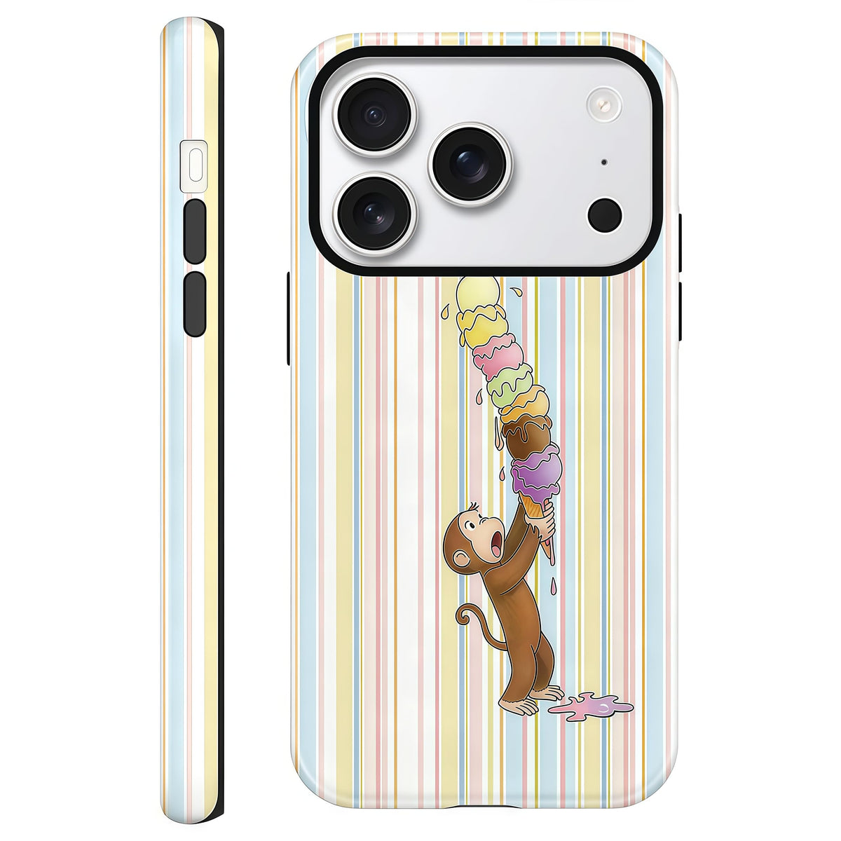 Candlelight Dinner Dog Case for iPhone 12/12 Pro | Hard Hybrid 2-Layer Design, Protective Scratch Resistant Cover for Women Girls