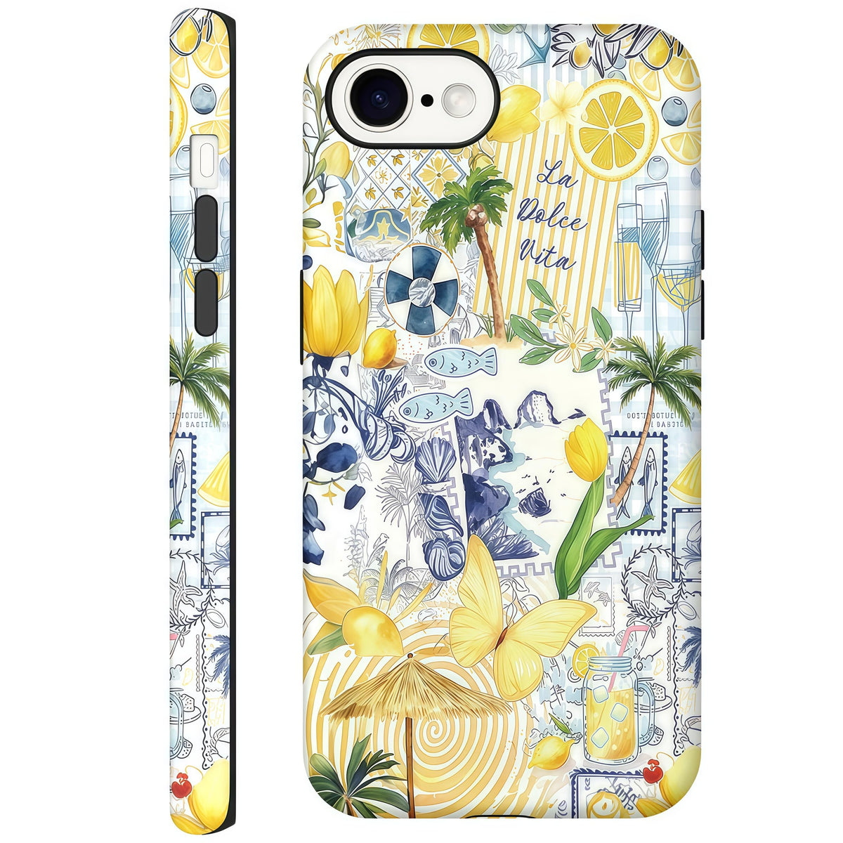 Candlelight Dinner Dog Case for iPhone 12/12 Pro | Hard Hybrid 2-Layer Design, Protective Scratch Resistant Cover for Women Girls