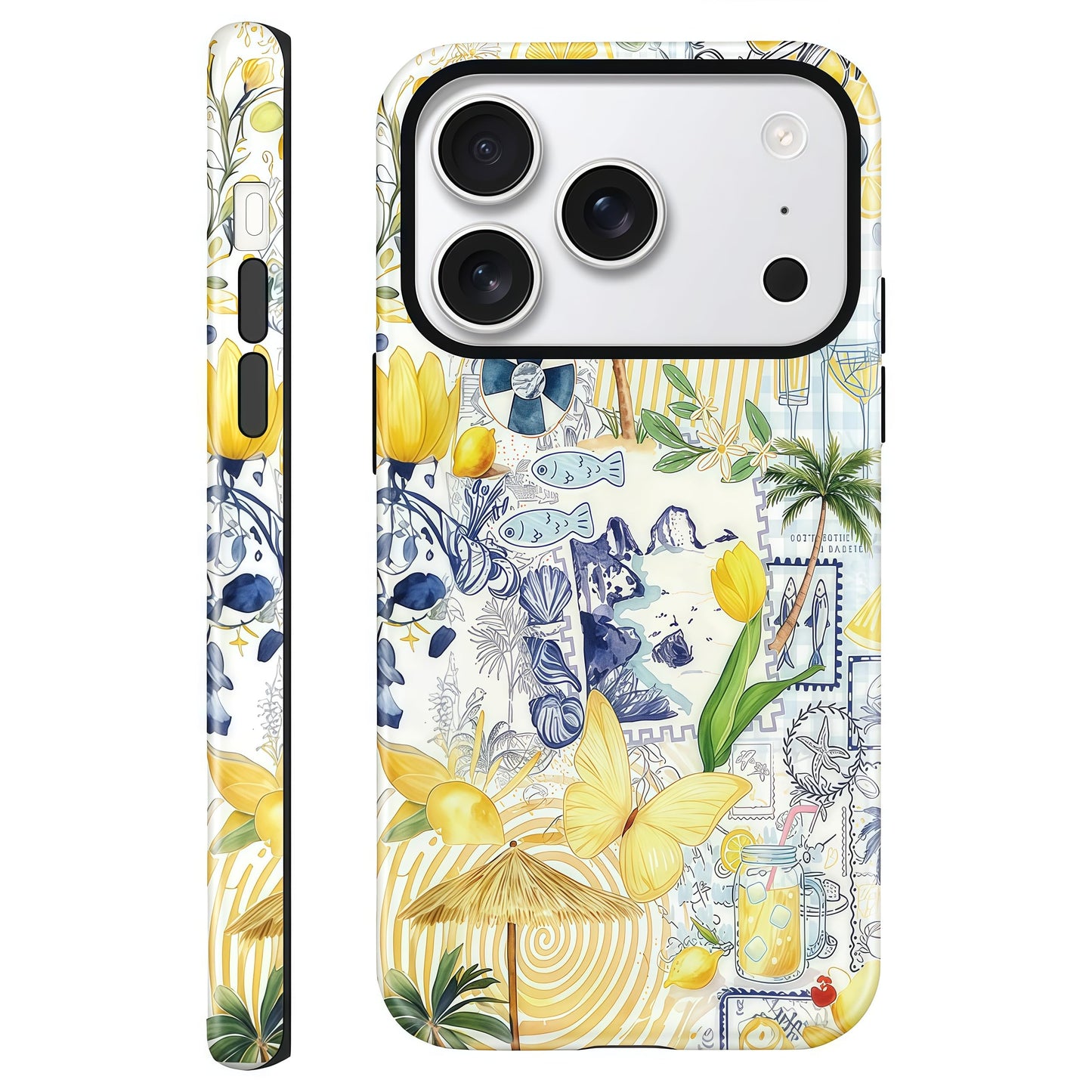 Candlelight Dinner Dog Case for iPhone 12/12 Pro | Hard Hybrid 2-Layer Design, Protective Scratch Resistant Cover for Women Girls