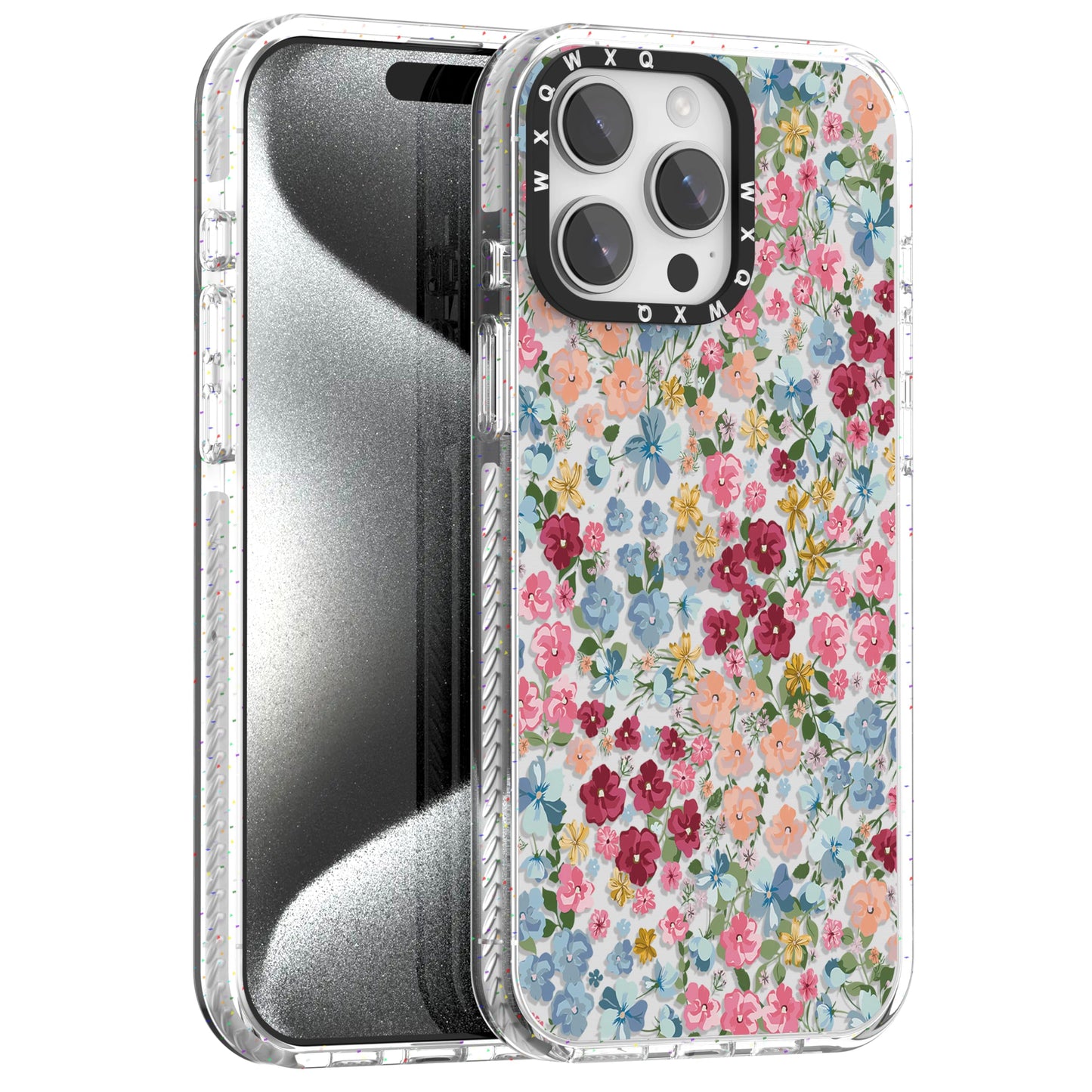 for iPhone 16 pro max Graffiti of Cartoon Animal Clear Phone Case | TPU+PC Premium Painted Anti-Drop Phone Case Superior Shock Absorption Military-Grade Drop Protection cover