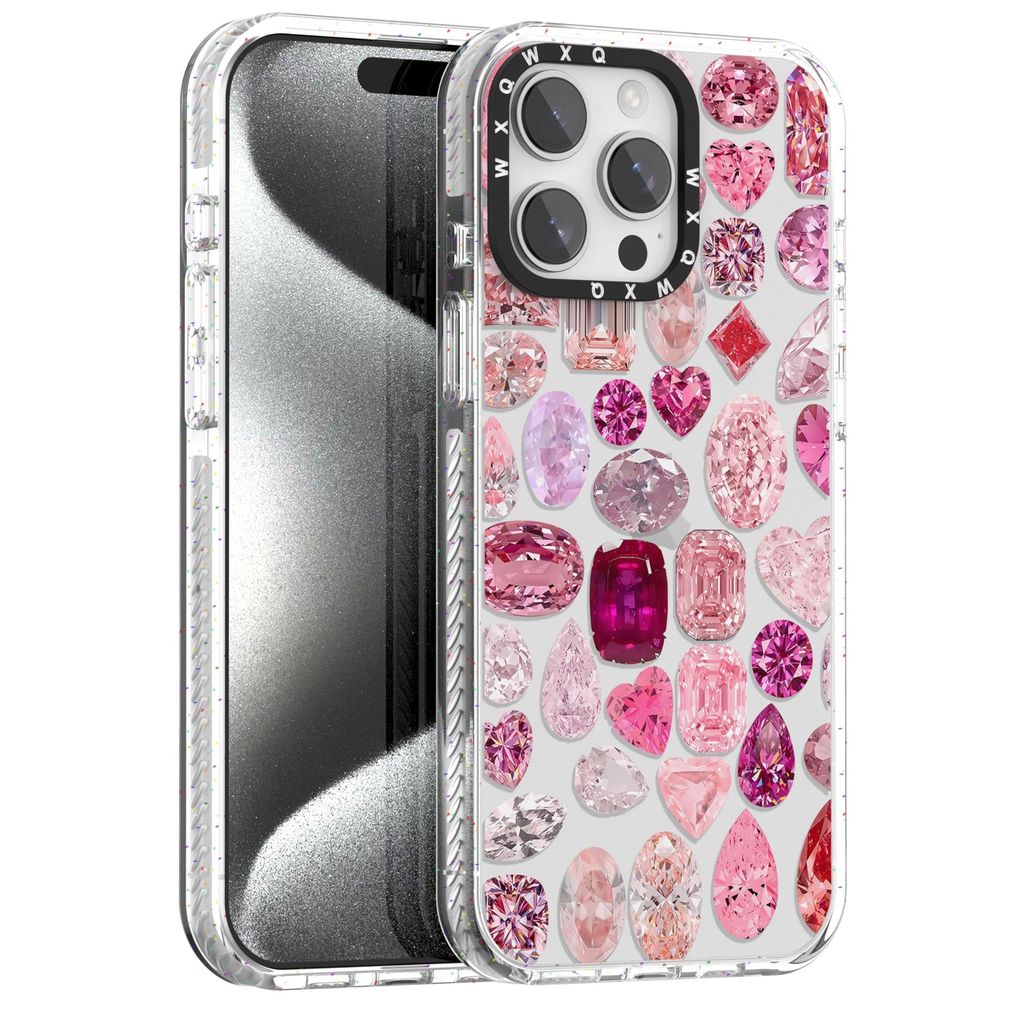 for iPhone 16 pro max Graffiti of Cartoon Animal Clear Phone Case | TPU+PC Premium Painted Anti-Drop Phone Case Superior Shock Absorption Military-Grade Drop Protection cover