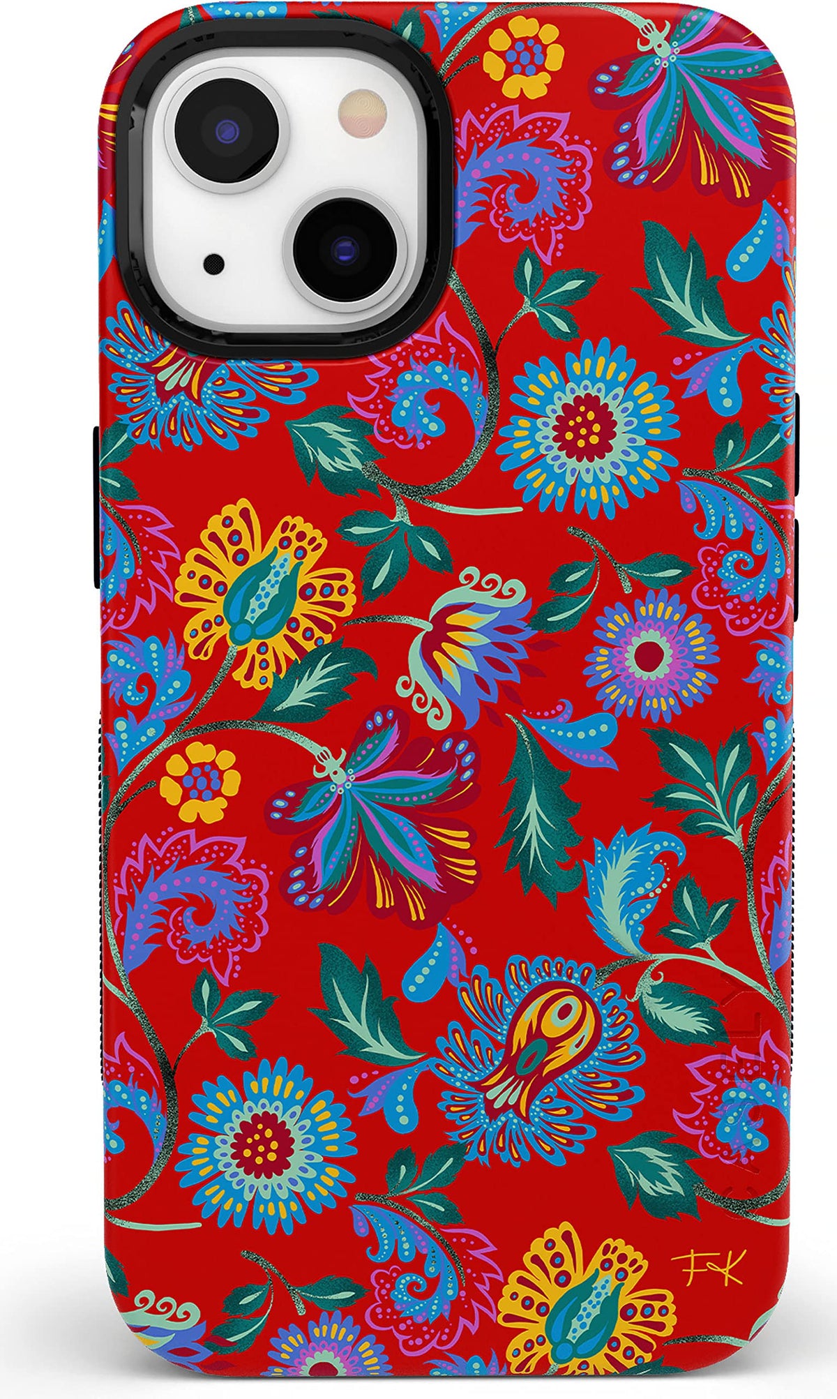 Casely iPhone 14 Case | Hanging Around | Potted Plants Floral | Bold Protective Design | Compatible with MagSafe