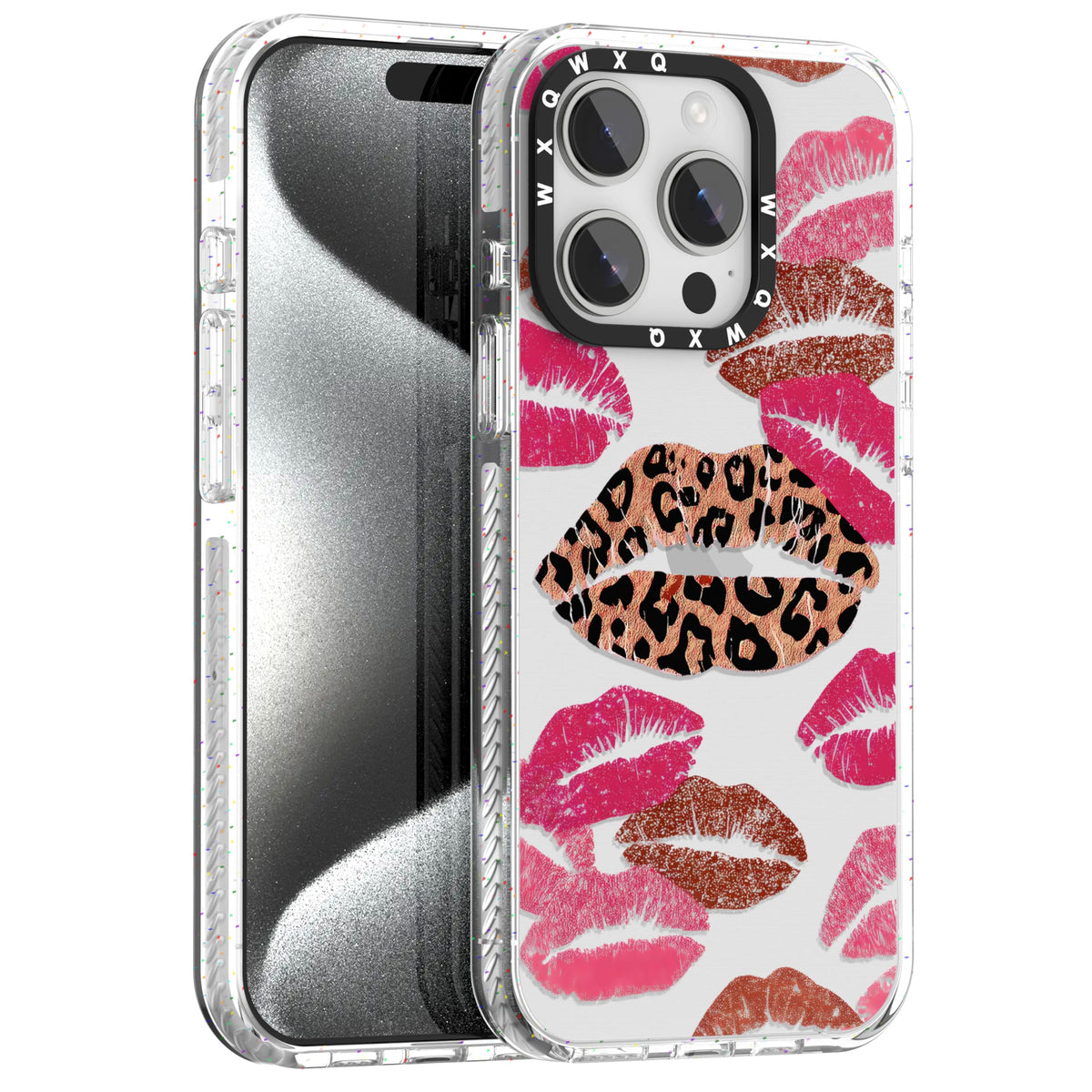 for iPhone 16 pro max Graffiti of Cartoon Animal Clear Phone Case | TPU+PC Premium Painted Anti-Drop Phone Case Superior Shock Absorption Military-Grade Drop Protection cover