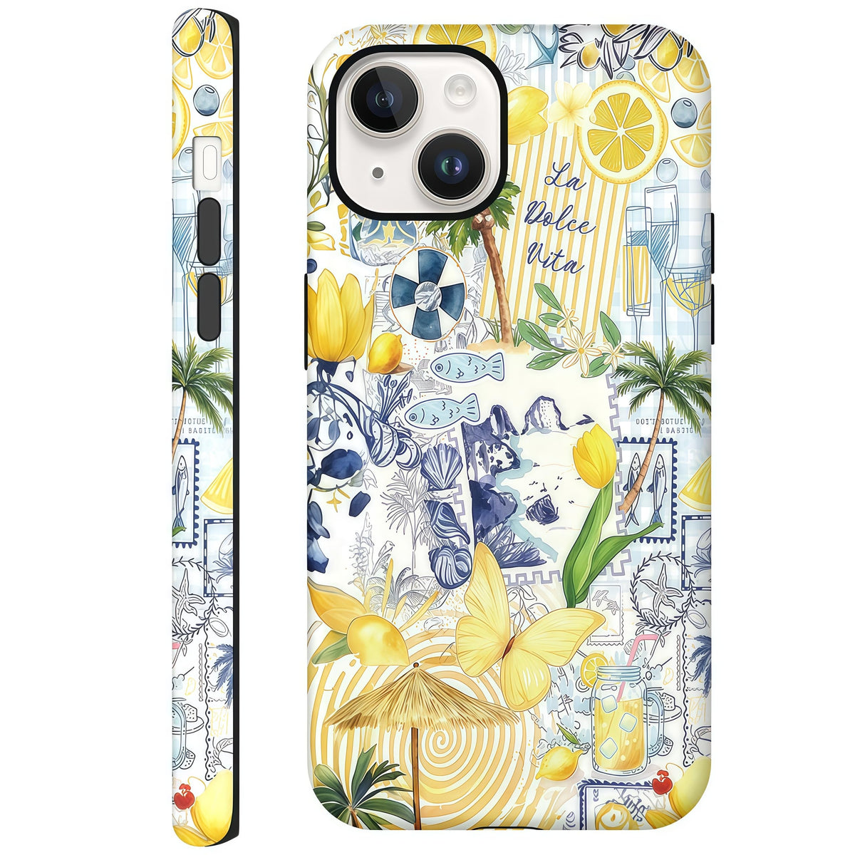 Candlelight Dinner Dog Case for iPhone 12/12 Pro | Hard Hybrid 2-Layer Design, Protective Scratch Resistant Cover for Women Girls
