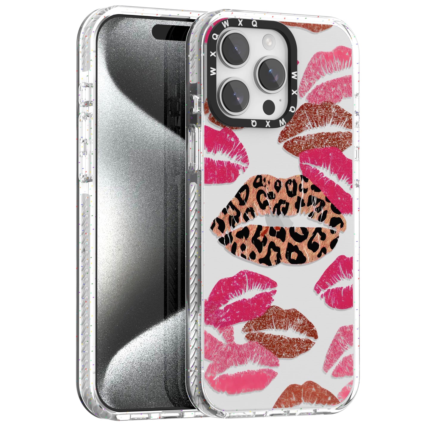 for iPhone 16 pro max Graffiti of Cartoon Animal Clear Phone Case | TPU+PC Premium Painted Anti-Drop Phone Case Superior Shock Absorption Military-Grade Drop Protection cover
