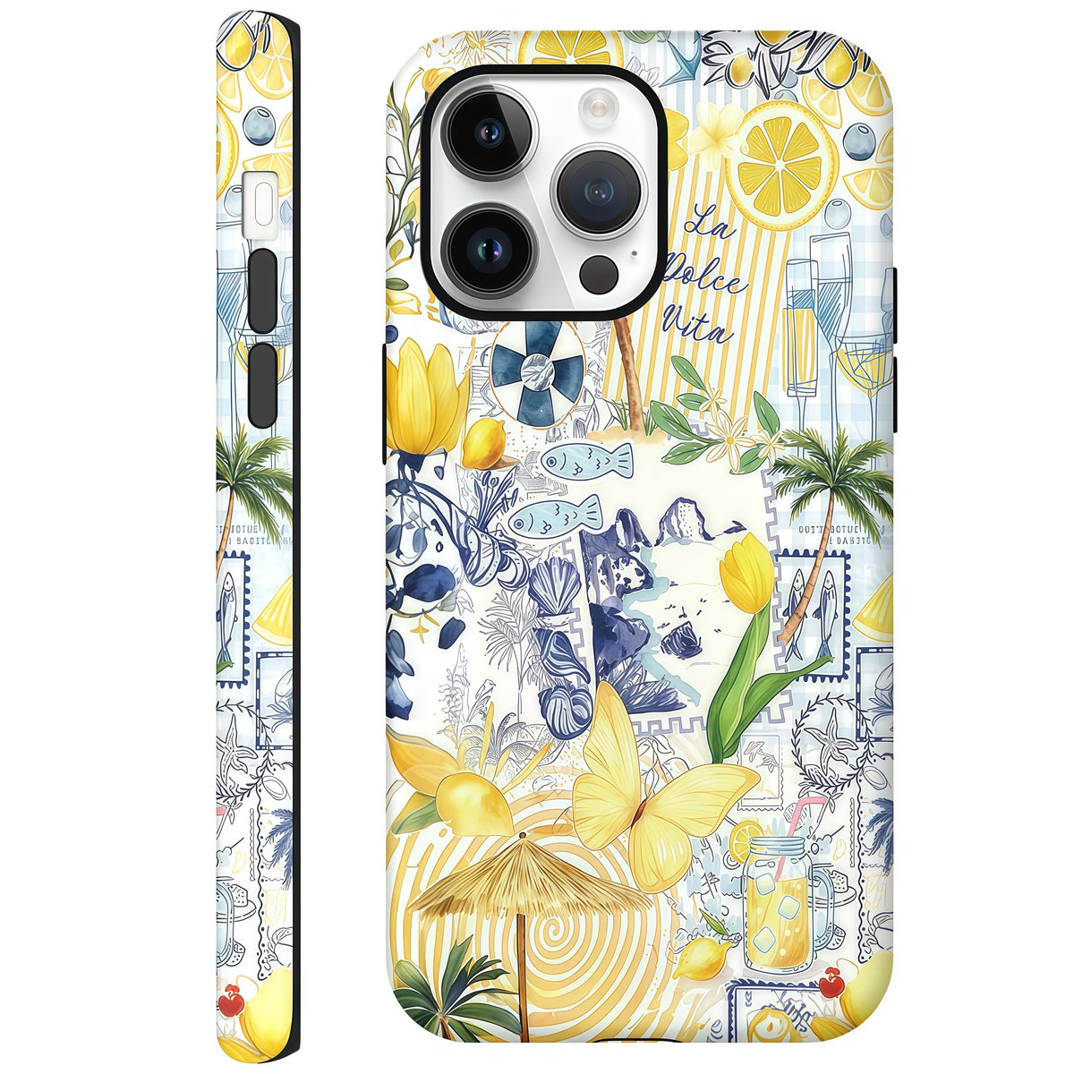 Candlelight Dinner Dog Case for iPhone 12/12 Pro | Hard Hybrid 2-Layer Design, Protective Scratch Resistant Cover for Women Girls