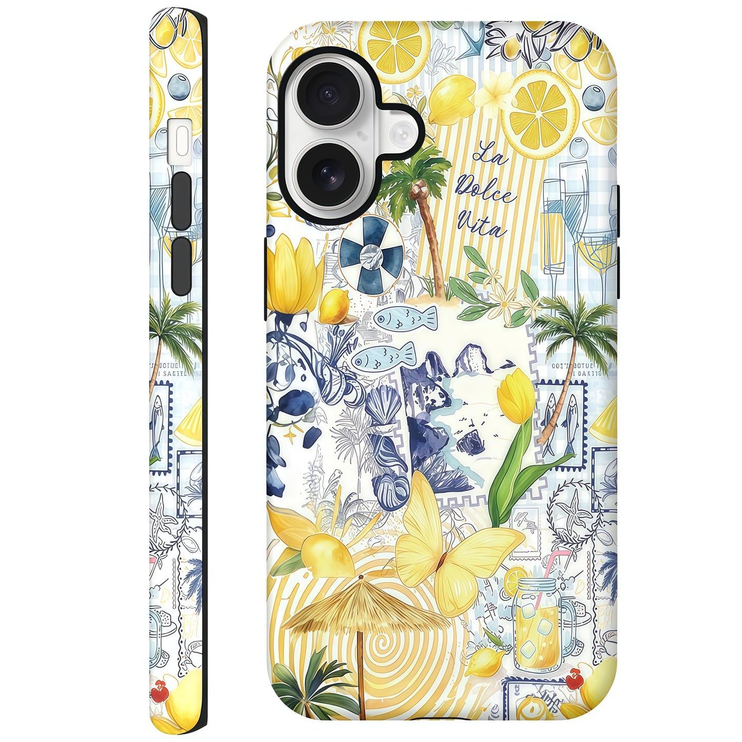 Candlelight Dinner Dog Case for iPhone 12/12 Pro | Hard Hybrid 2-Layer Design, Protective Scratch Resistant Cover for Women Girls