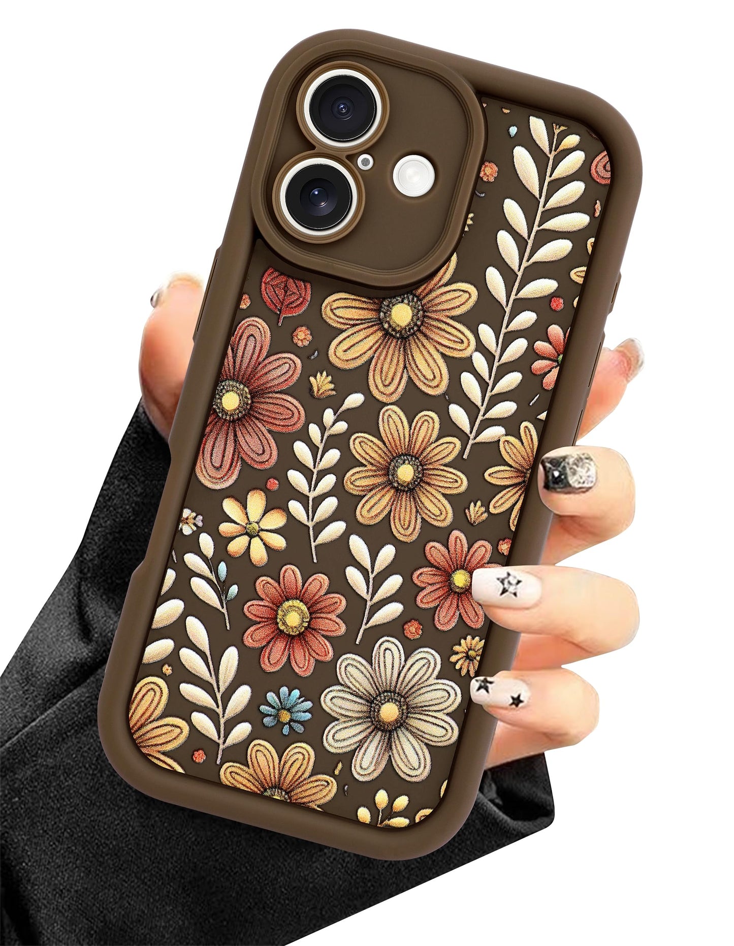 Black Cat Phone Case for iPhone 17 | Cute Animal Aesthetic Design, Soft Silicone, Slim Fit Protection Shockproof Protective Cover for Women Girls