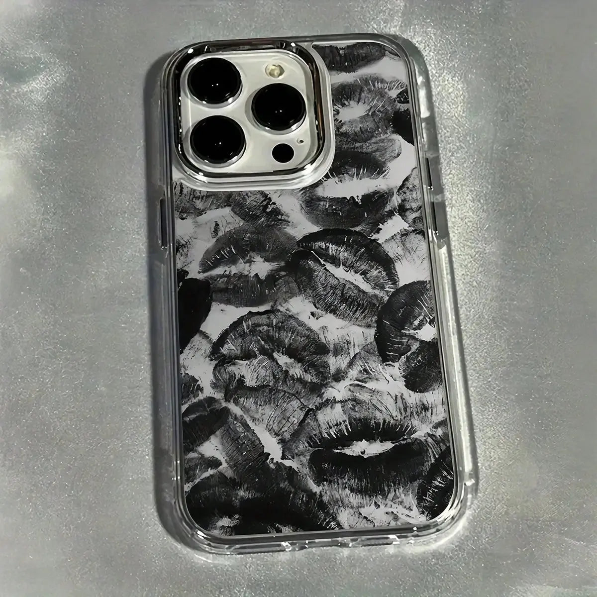 A white phone case with red lips, shockproof and drop-resistant, waterproof and scratch-resistant, compatible with iPhone 11/12/13/14/15/16/17/X/XS/XS Max/16E/12/13 Mini. It is the perfect holiday gift for friends, family, or yourself., Cover, Accessories